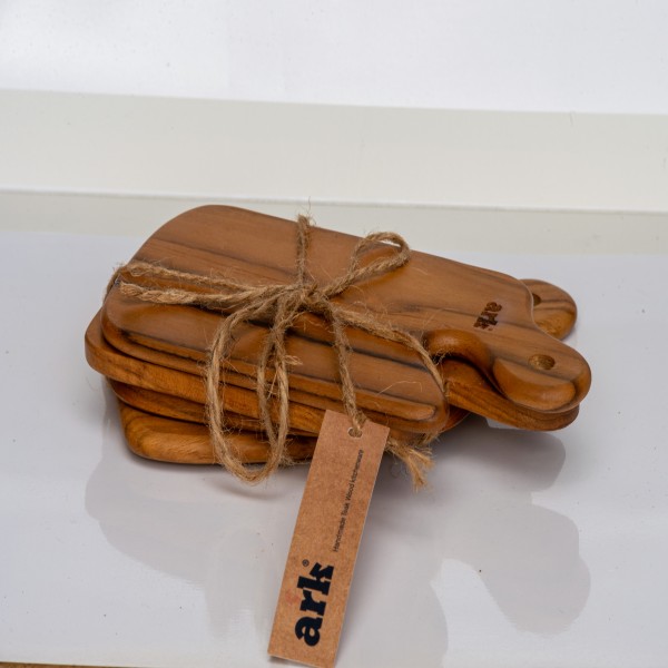 Mini Cutting Board  19x10 cm set of 4